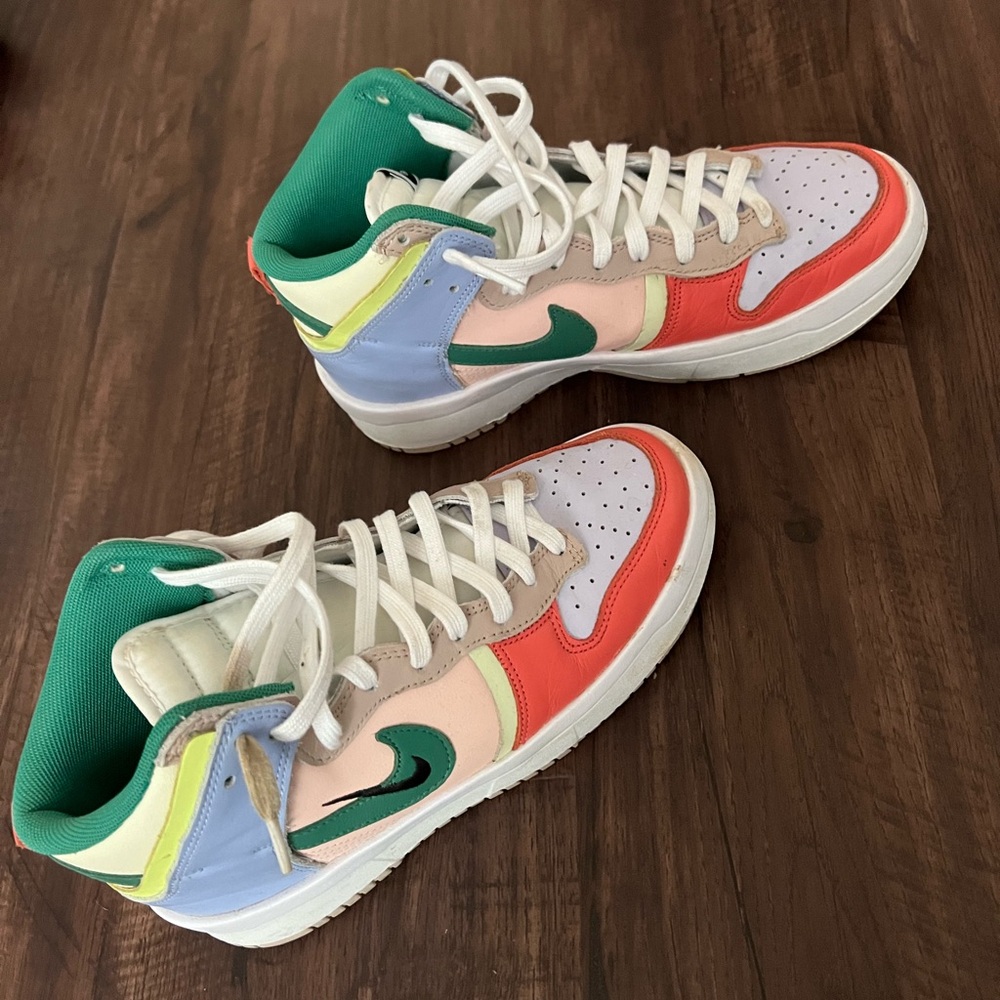 High top Nike dunks